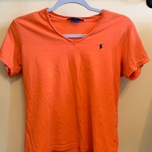 Orange Polo tee